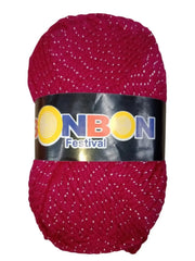 Bonbon Festival Tilla Wool Yarn – Sparkle Wool Yarn for Crochet & Knitting