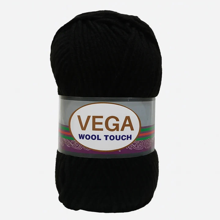 VEGA Wool Touch Yarn Balls Pack of 5 for Crochet and Knitting