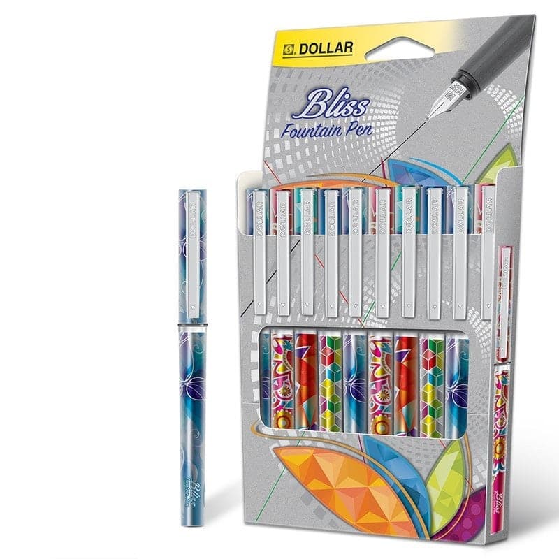 Dollar Bliss fountain pen single piece with elegant design, suitable for smooth daily writing at school, office, or home.