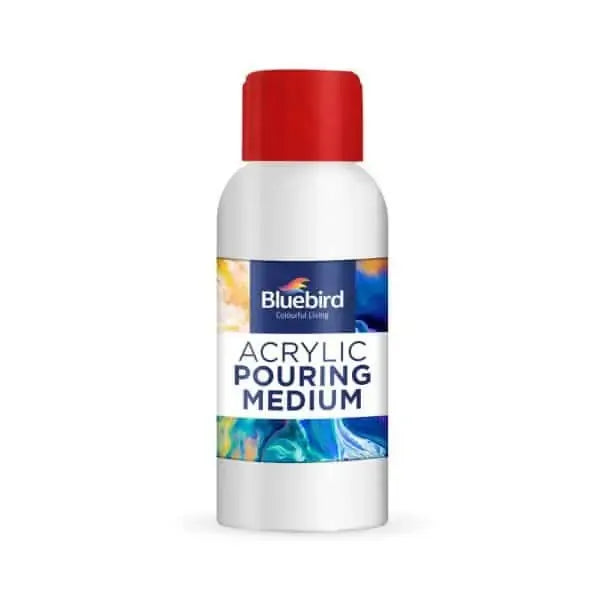 Bluebird acrylic pouring medium 100ml for fluid art and acrylic pour painting smooth flow medium