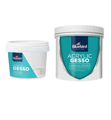 Bluebird gesso white 150g and 600g acrylic primer for canvas and art surfaces
