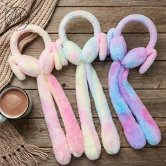 Soft Furry Adjustable Ear Muffs for Ladies and Girls for Winter Wear