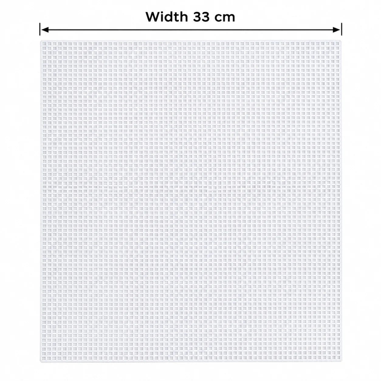 Plastic Canvas Sheet 50cm x 33cm for Bag Making and DIY Crafts
