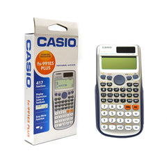 Casio FX-991ES Plus scientific calculator with 417 functions for students and engineering use