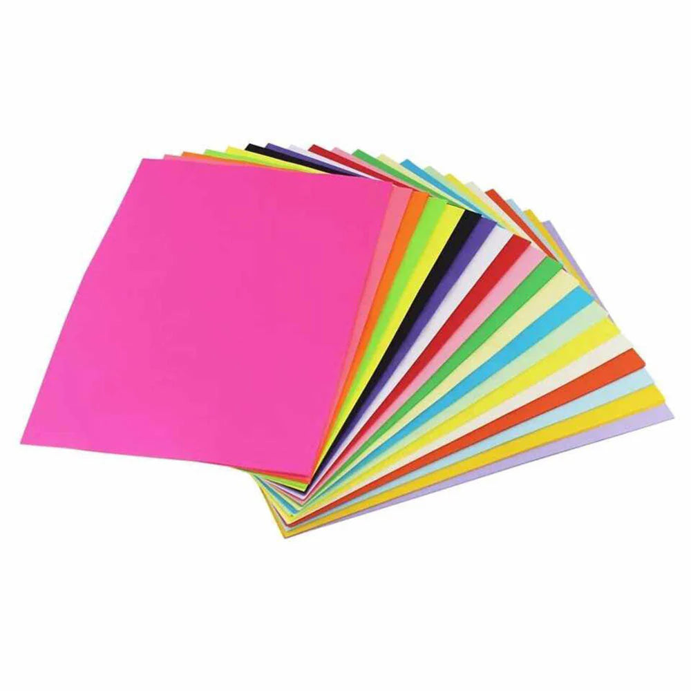 Color Paper Drive A4 Color Paper – 100 Sheets Multicolor Computer Paper – Funoon Stationers