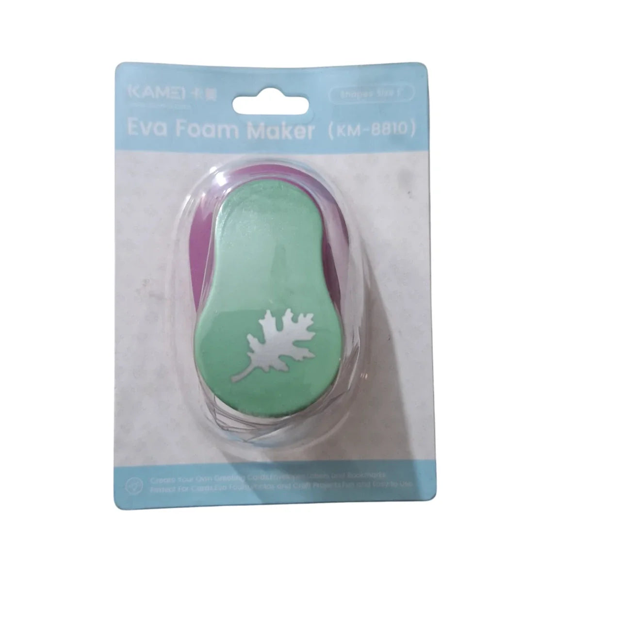 1 inch leaf paper punch craft shape cutter for scrapbooking and DIY projects