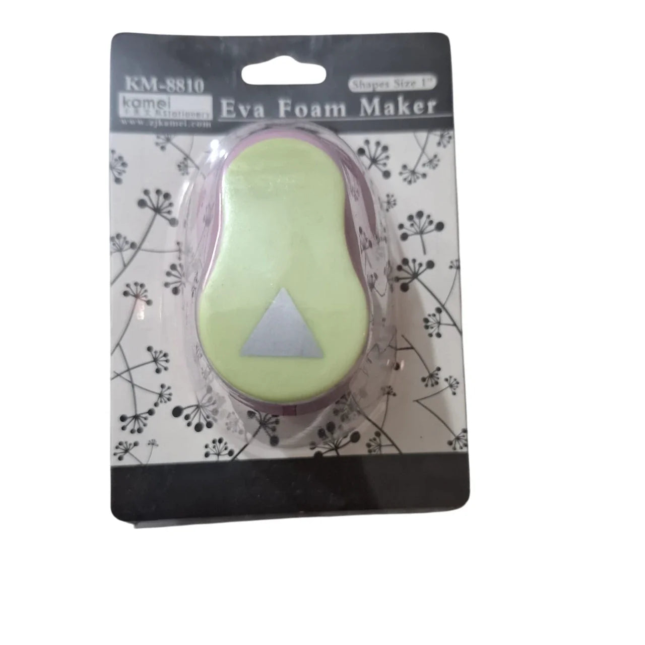 1 inch triangle paper punch craft shape cutter for scrapbooking and DIY projects