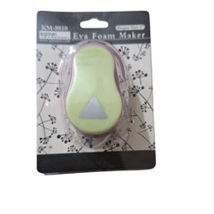 1 inch triangle paper punch craft shape cutter for scrapbooking and DIY projects
