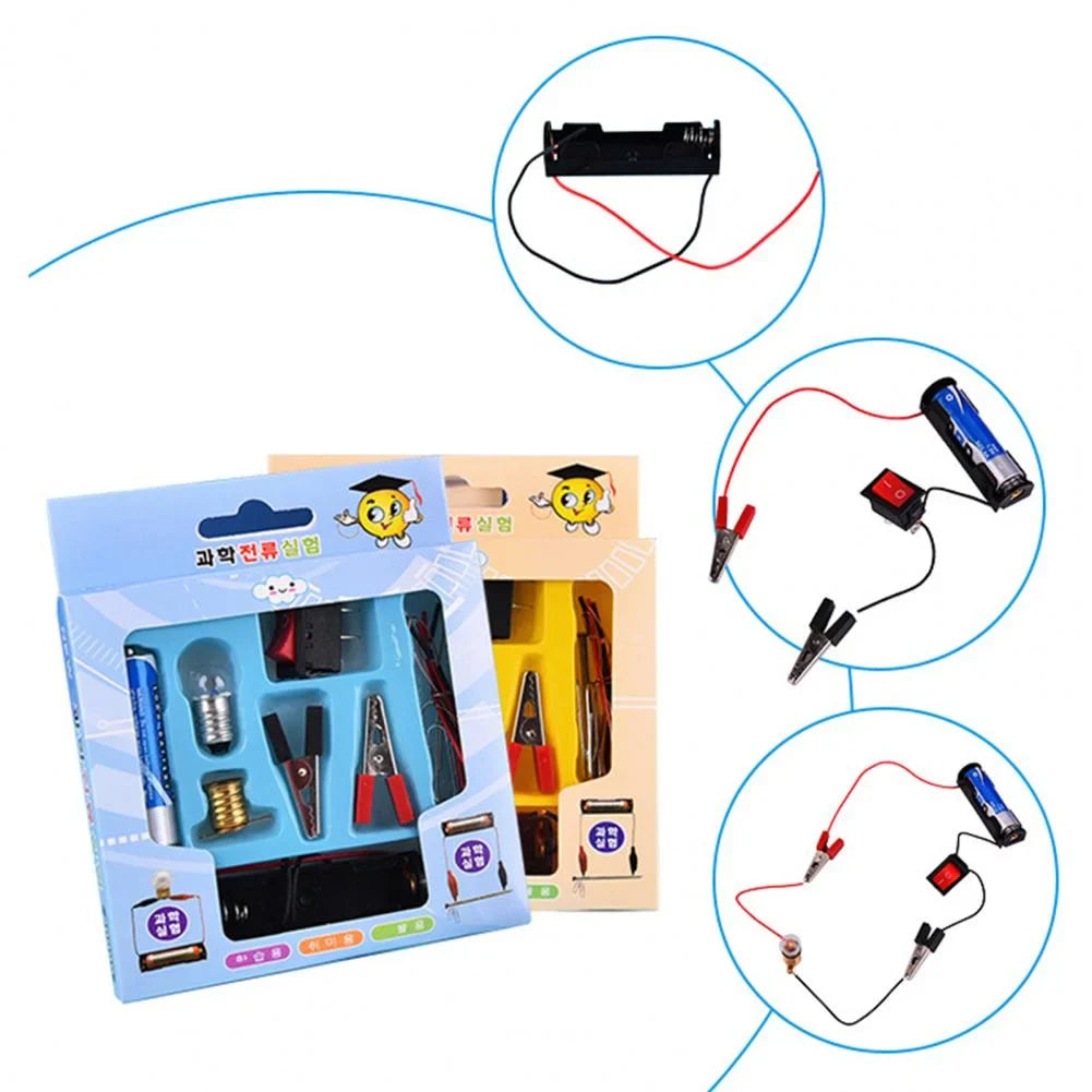 Electronic science project kit for kids STEM DIY experiment kit for learning circuits and school projects