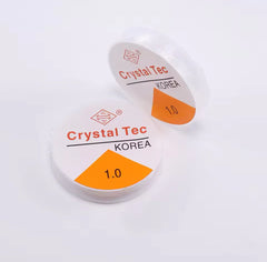 Crystal Tec elastic stretch string cord thread 10 meter for jewelry making and beading crafts