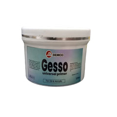 Gesso Primer 120ml for Oil and Acrylic Painting Canvas Prep