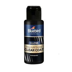 Bluebird polyurethane clear coat varnish 100ml water based gloss and matt finish