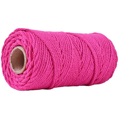 Macrame Cord 3mm – Cotton Cord for Macramé, Crochet & DIY Crafts