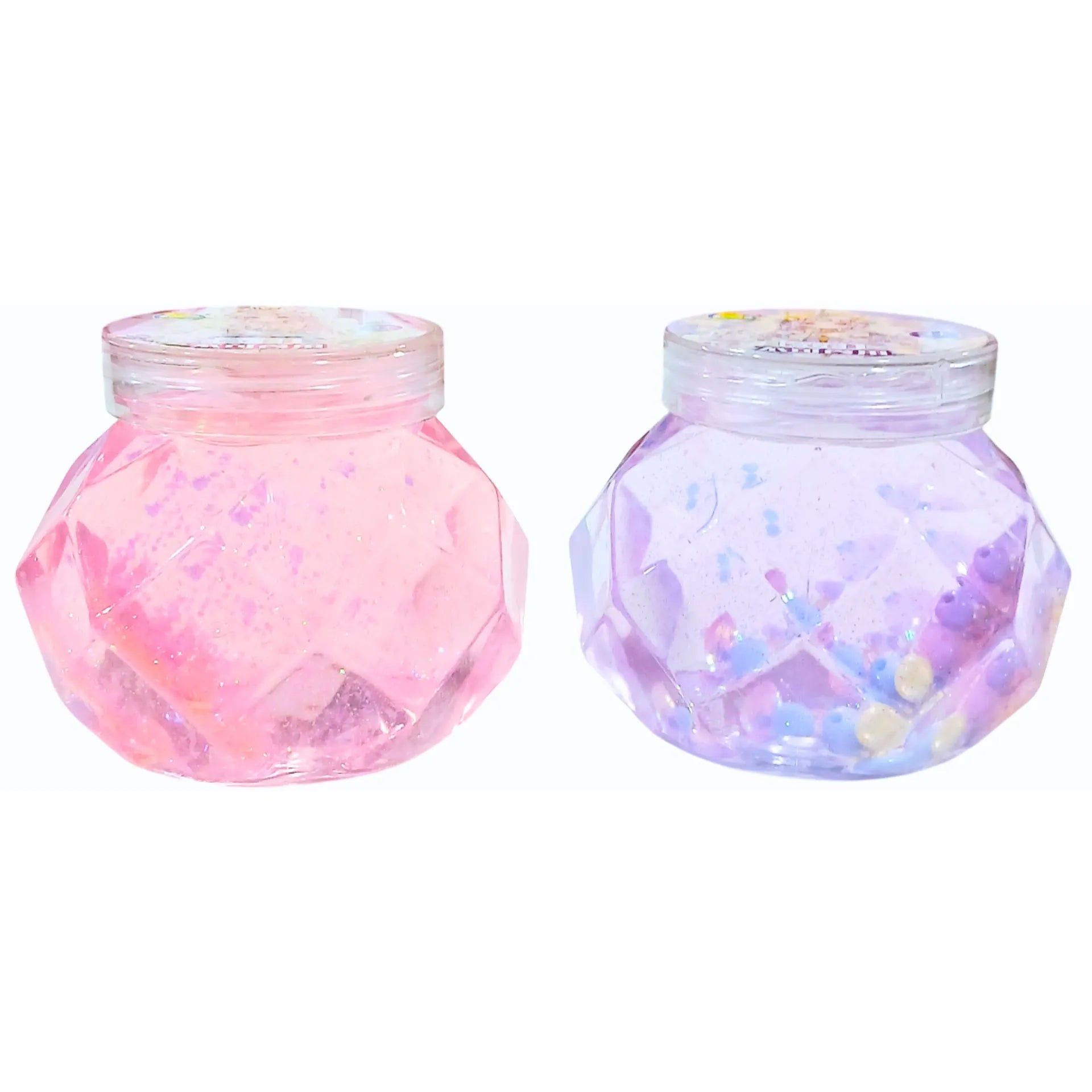 Colorful slime and modeling clay for DIY crafts, sensory play, and creative kids projects