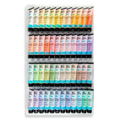 Mont Marte acrylic colour pastel paint set 48 pcs x 36ml for canvas and craft painting
