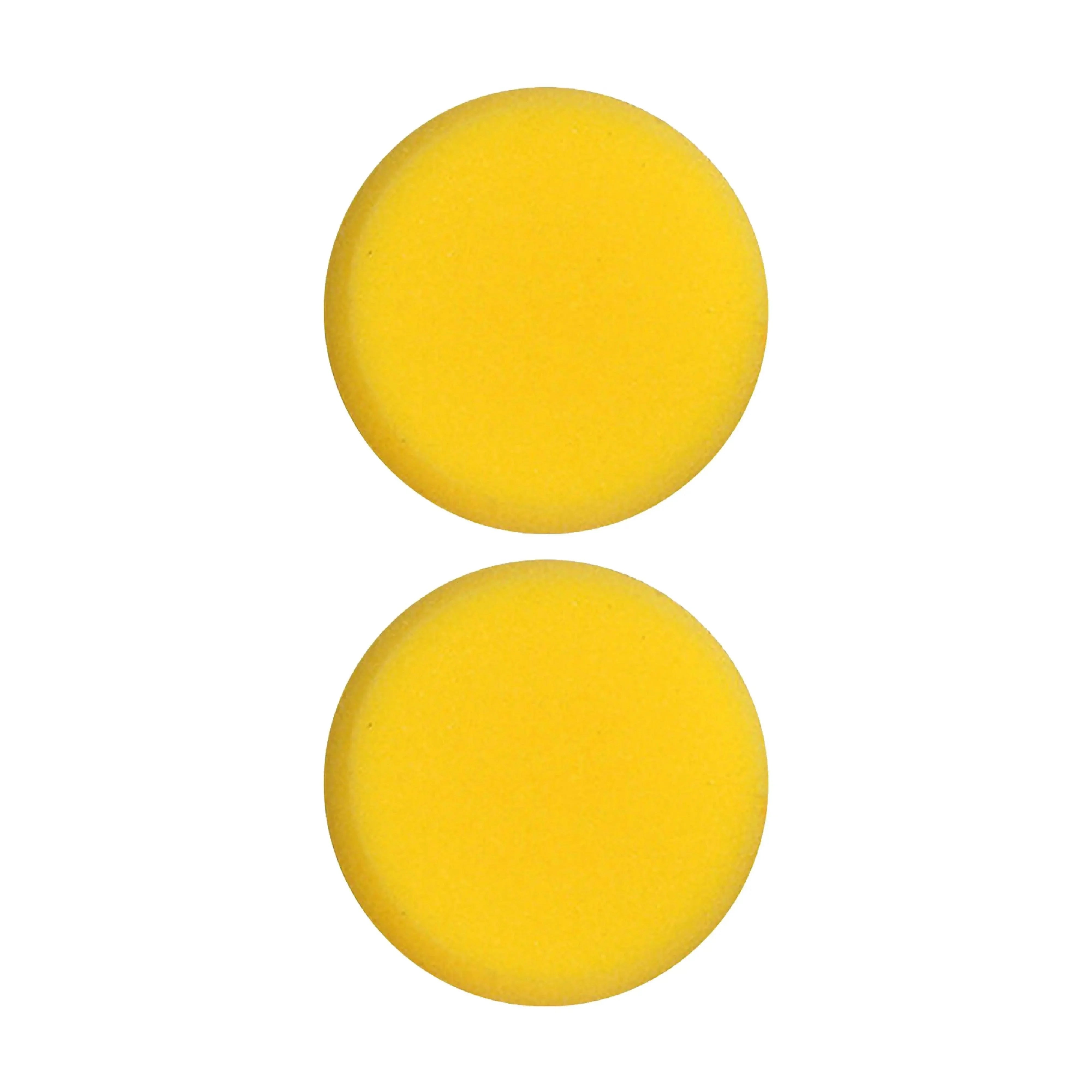 Keep Smiling round painting sponge with smooth edges 2 pcs for art and craft painting