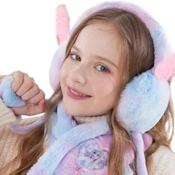 Soft Furry Adjustable Ear Muffs for Ladies and Girls for Winter Wear