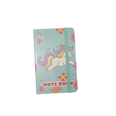 A6 Cute Unicorn-Themed Notebook Diary Set | Magical Design with Elastic Band | Perfect for Kids & Gifts