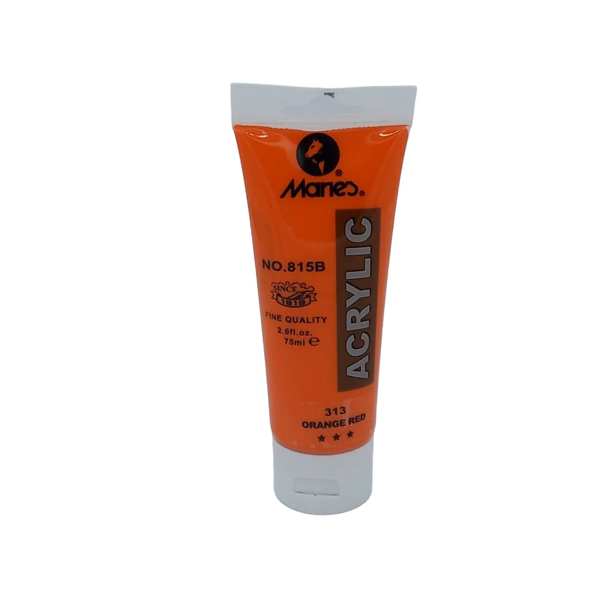 Marie's Acrylic Paint color tube 75ml in shade 313 Orange Red