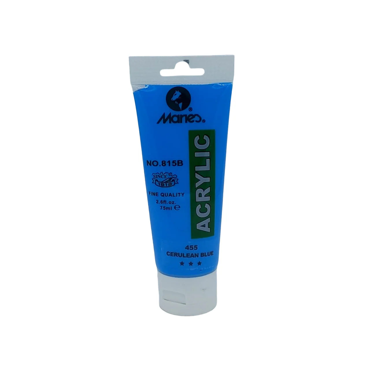 Marie's Acrylic Paint 75ml tube in shade 455 Cerulean Blue