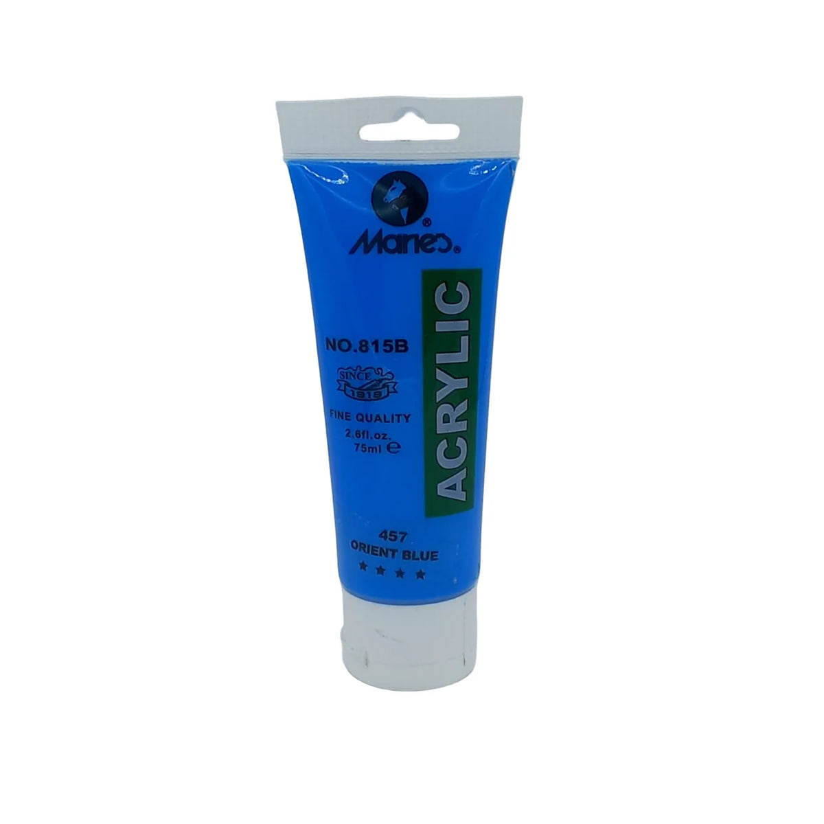 Marie Color Marie's Acrylic Paint Color Tube 75ml – 457 Orient Blue – Funoon Stationers
