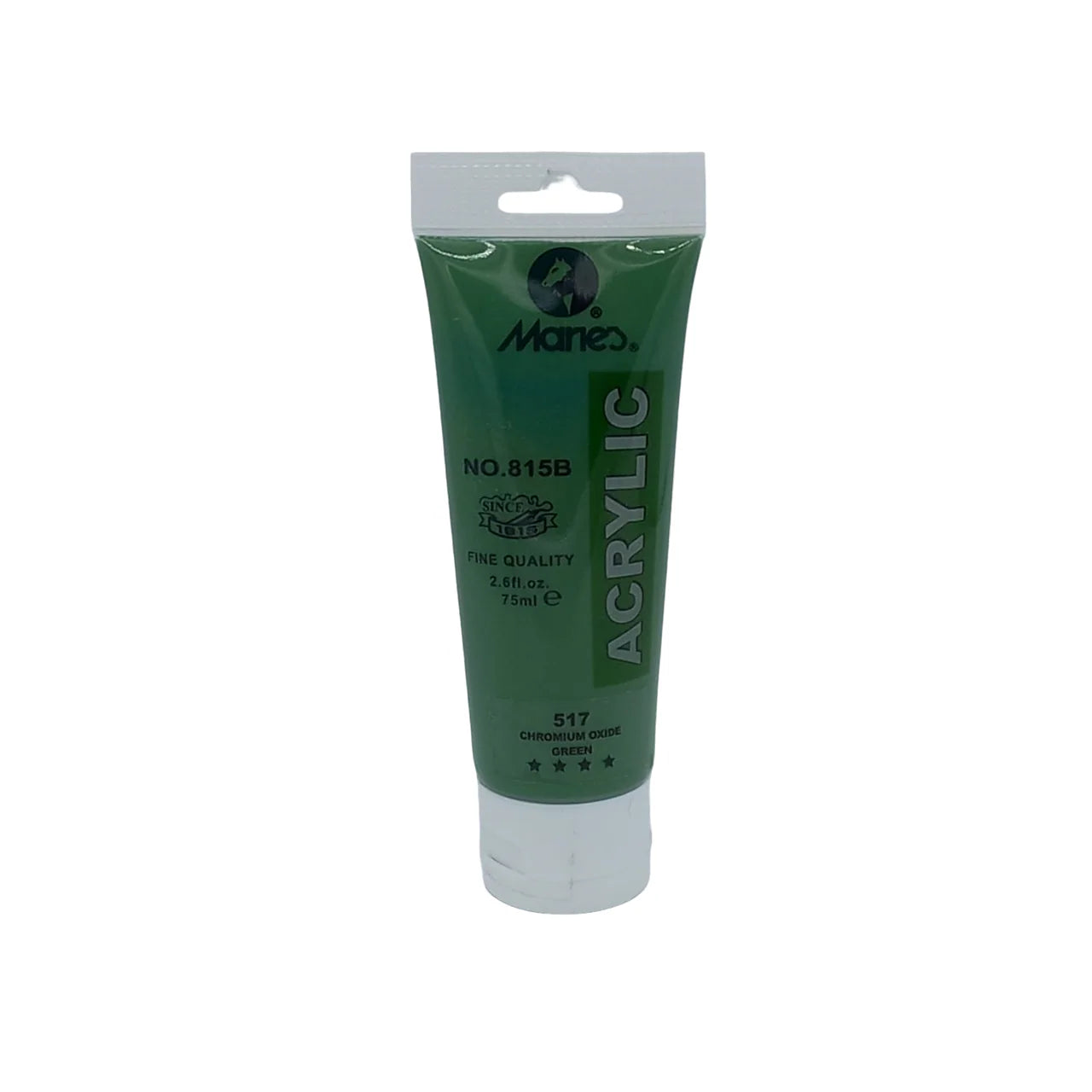 Marie's 75ml Chromium Oxide Green acrylic paint tube for painting and art projects