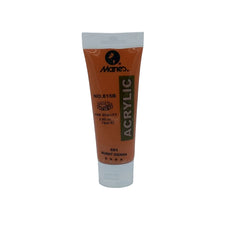 Marie’s Acrylic Paint 75ml tube in 684 Burnt Sienna color for acrylic painting