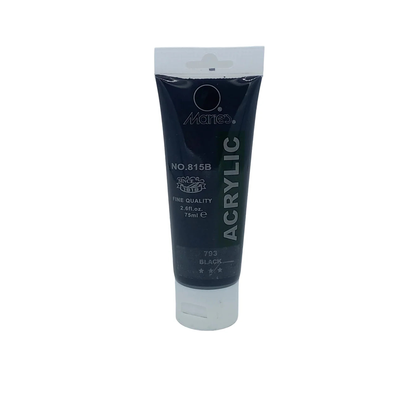 Marie's Acrylic Paint 75ml tube in shade 793 Black