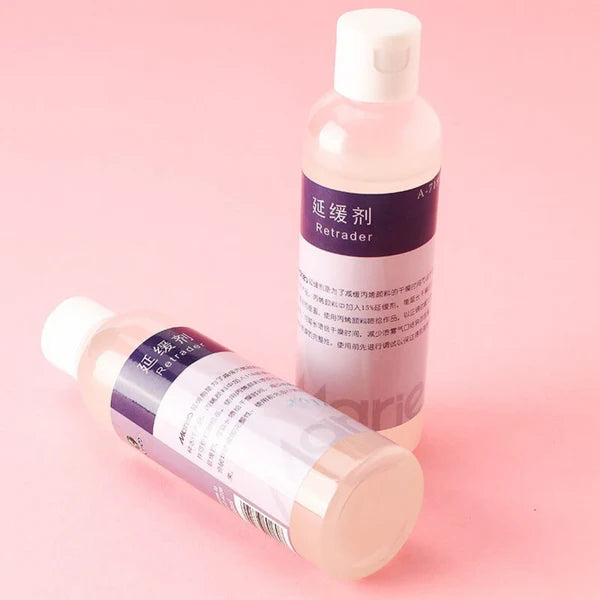 Marie's Acrylic Retarder 180ml for slow drying, blending, and glazing in acrylic painting
