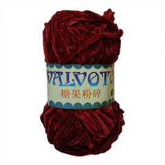 VALVOTO Velvet Yarn Ball Soft Yarn for Crochet and Knitting Projects