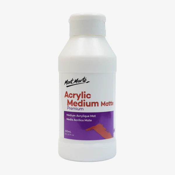 Mont Marte Acrylic Medium Matte – 250ml