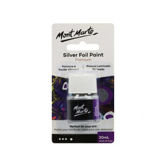 Mont Marte Foil Paint Silver – 20ml