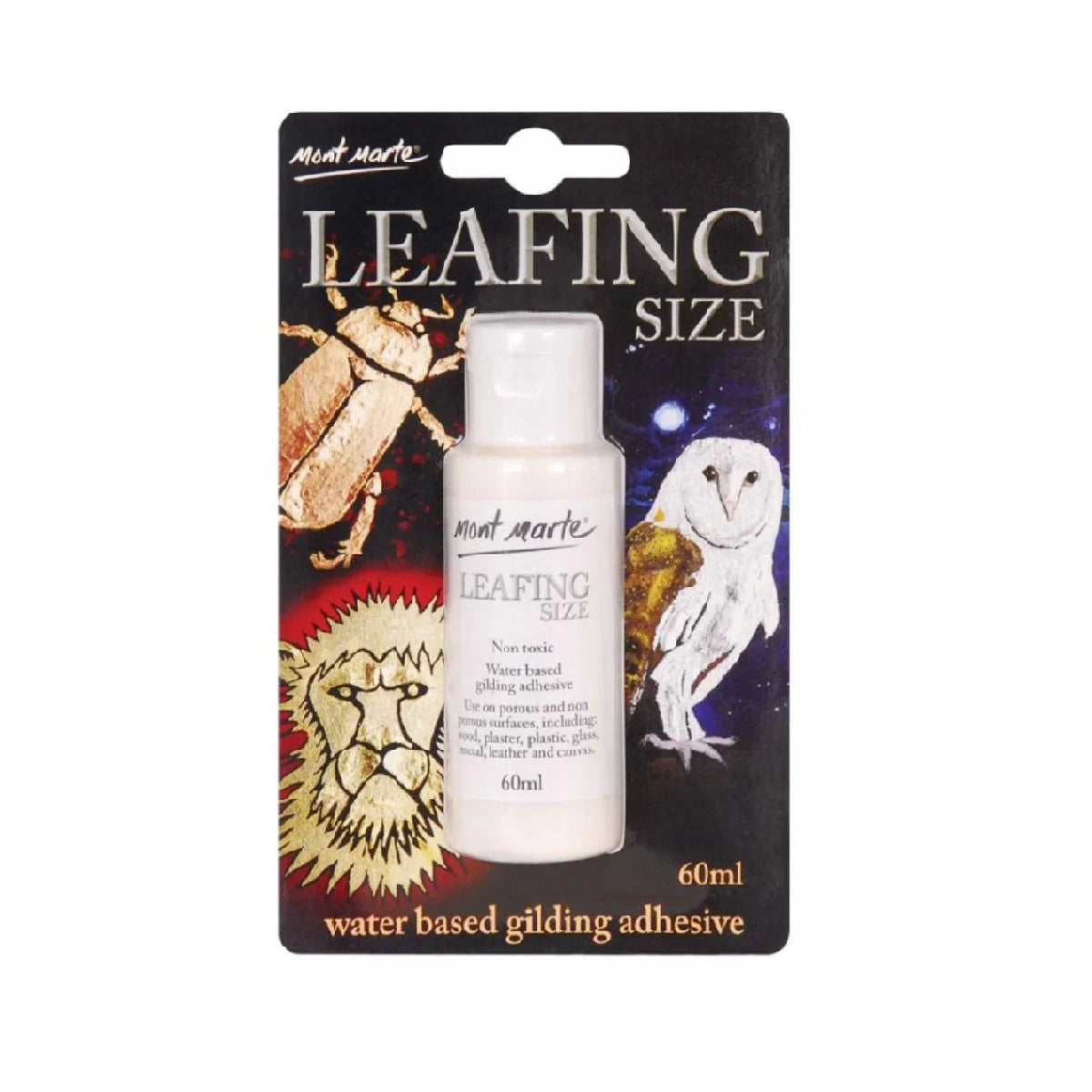 Mont Marte 60ml leafing size glue for gold and silver leaf crafts