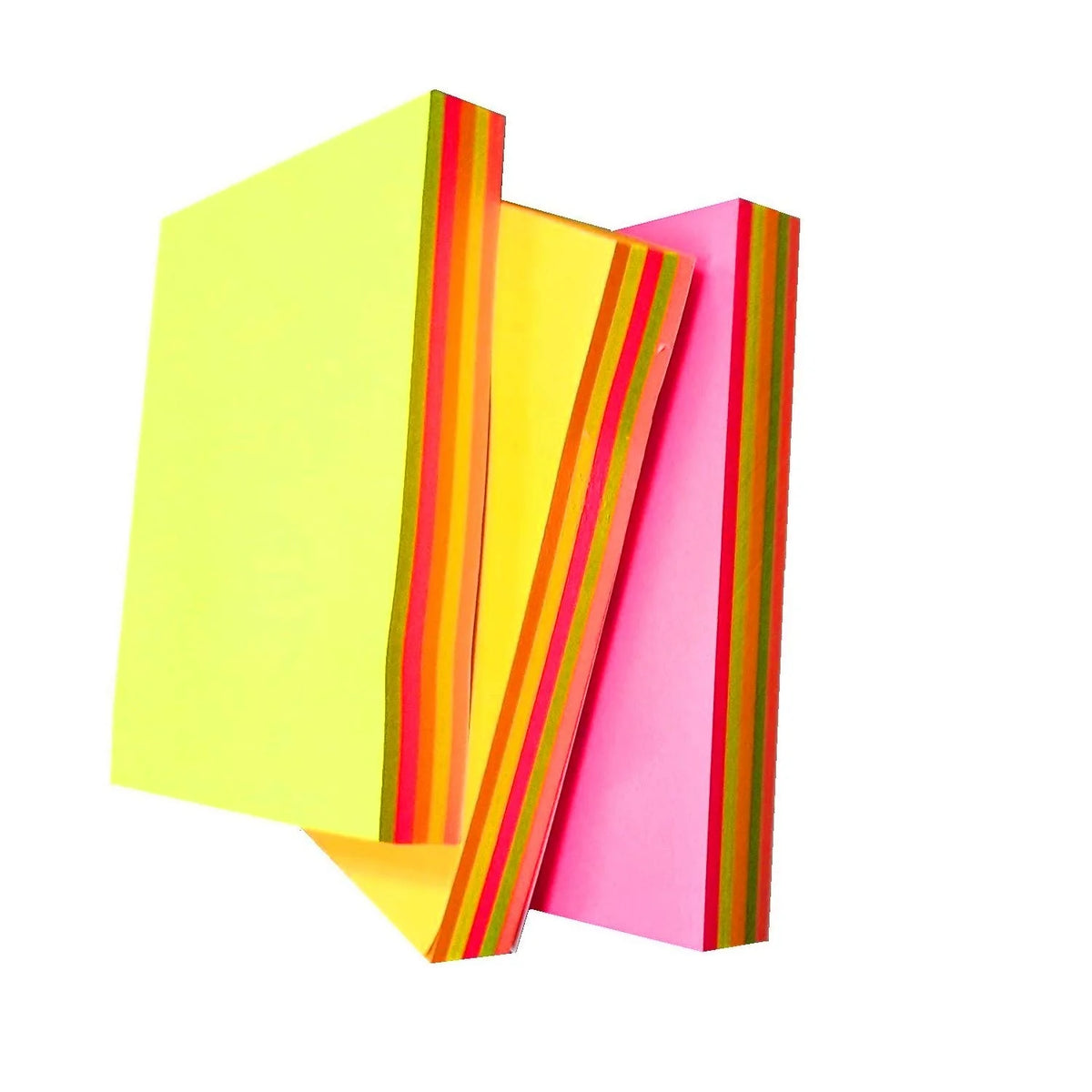 3x3 inch multicolor sticky note pad pack of 100 for office and school use