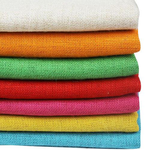 Multicolored jute fabric pack of 12 for DIY crafts gift wrapping decorations and handmade projects