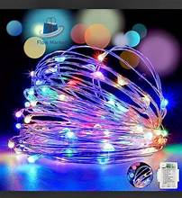 Chilli Milli LED Fairy Lights 10ft 30 LEDs Warm White Battery Operated String Lights