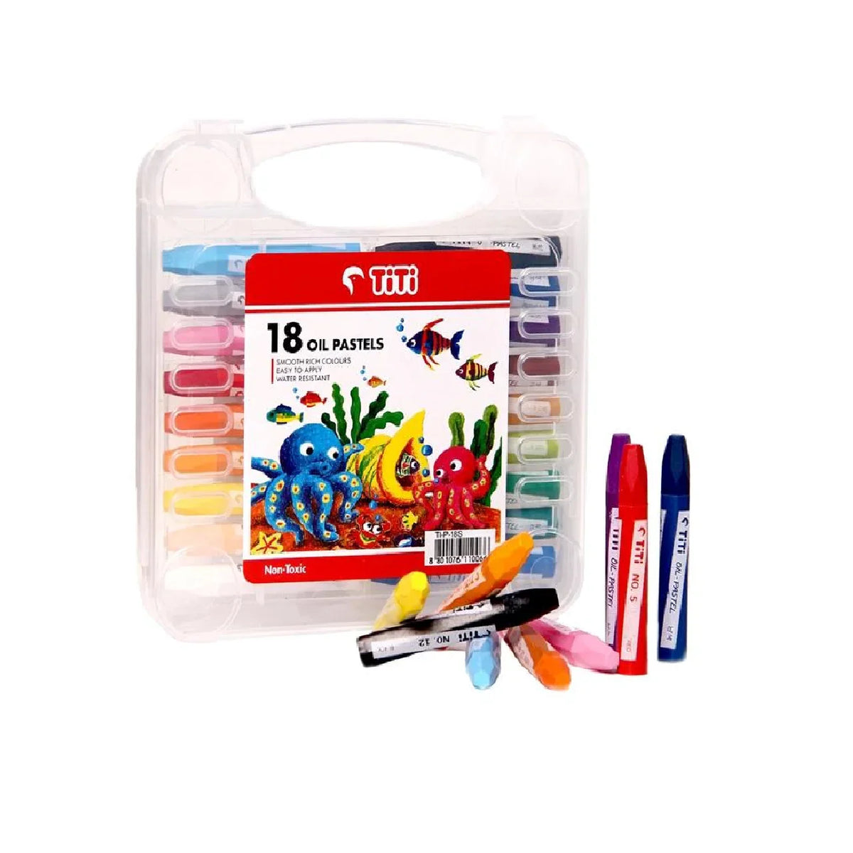 TITI Oil Pastels – 18 Colors