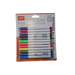 Cloth Art Marker Soft Pen Fabric Liner Water Resistant