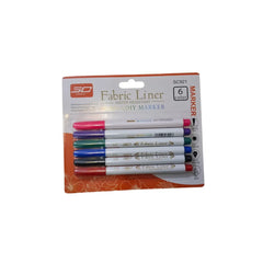 Cloth Art Marker Soft Pen Fabric Liner Water Resistant