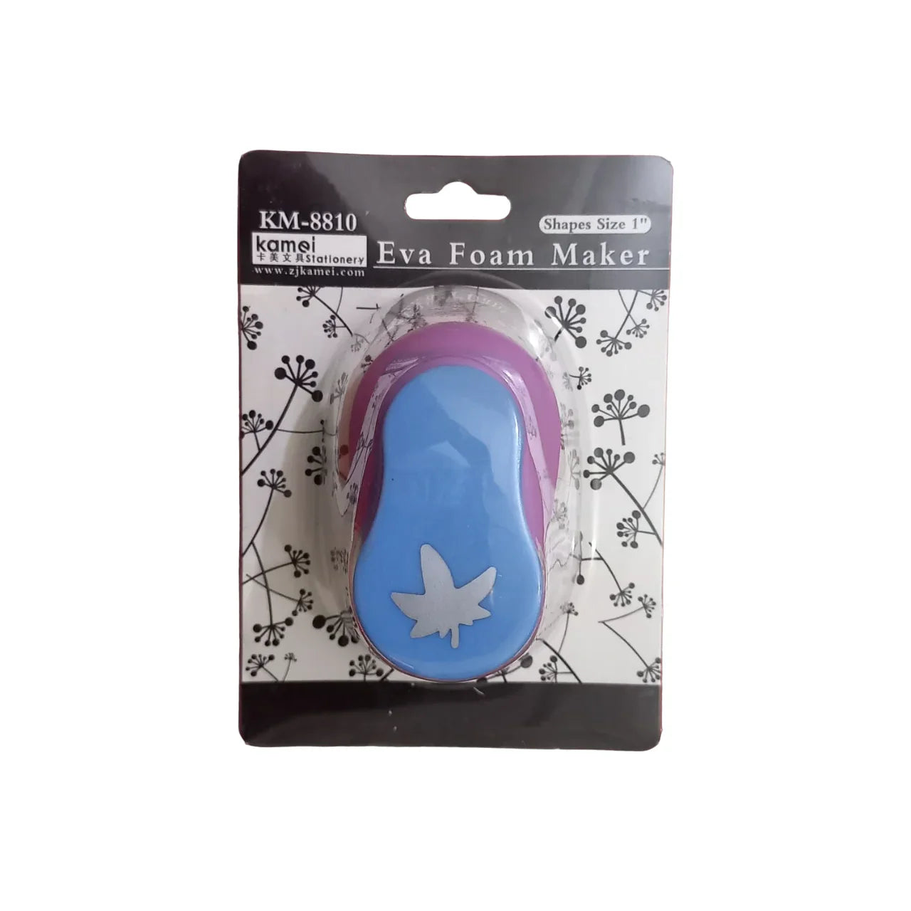 1 inch 3-leaf paper punch craft shape cutter for scrapbooking and DIY projects