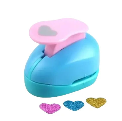 1 inch heart paper punch craft shape cutter for scrapbooking and DIY projects