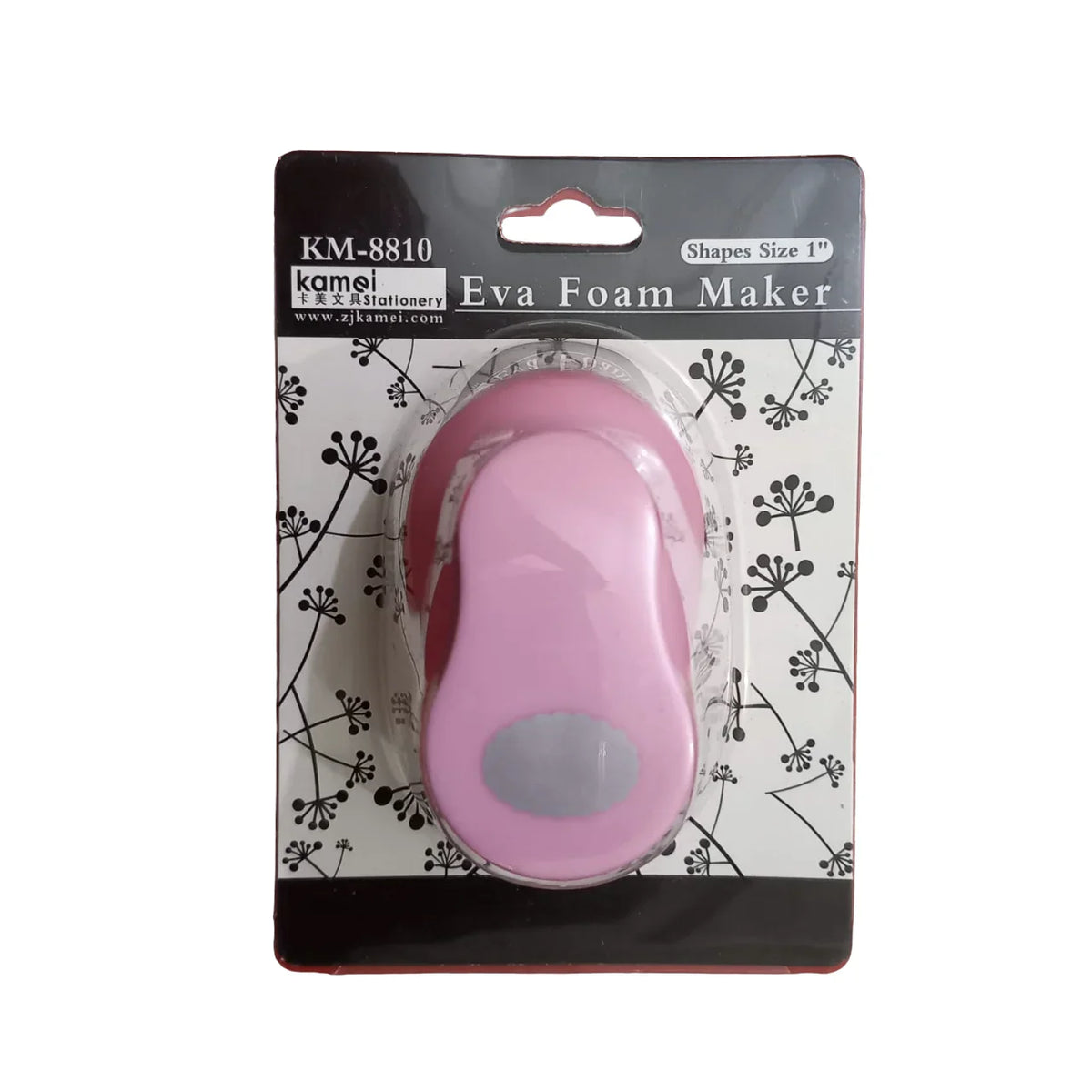 1 inch oval paper punch craft shape cutter for scrapbooking and DIY projects