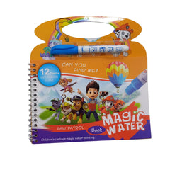 Magic Water Book Painting Drawing Coloring Board Book Doodle & Magic Water Pen