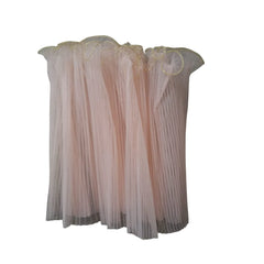 Multicolor flower bouquet packaging roll organza wavy net and mesh wrap for gift and floral decoration