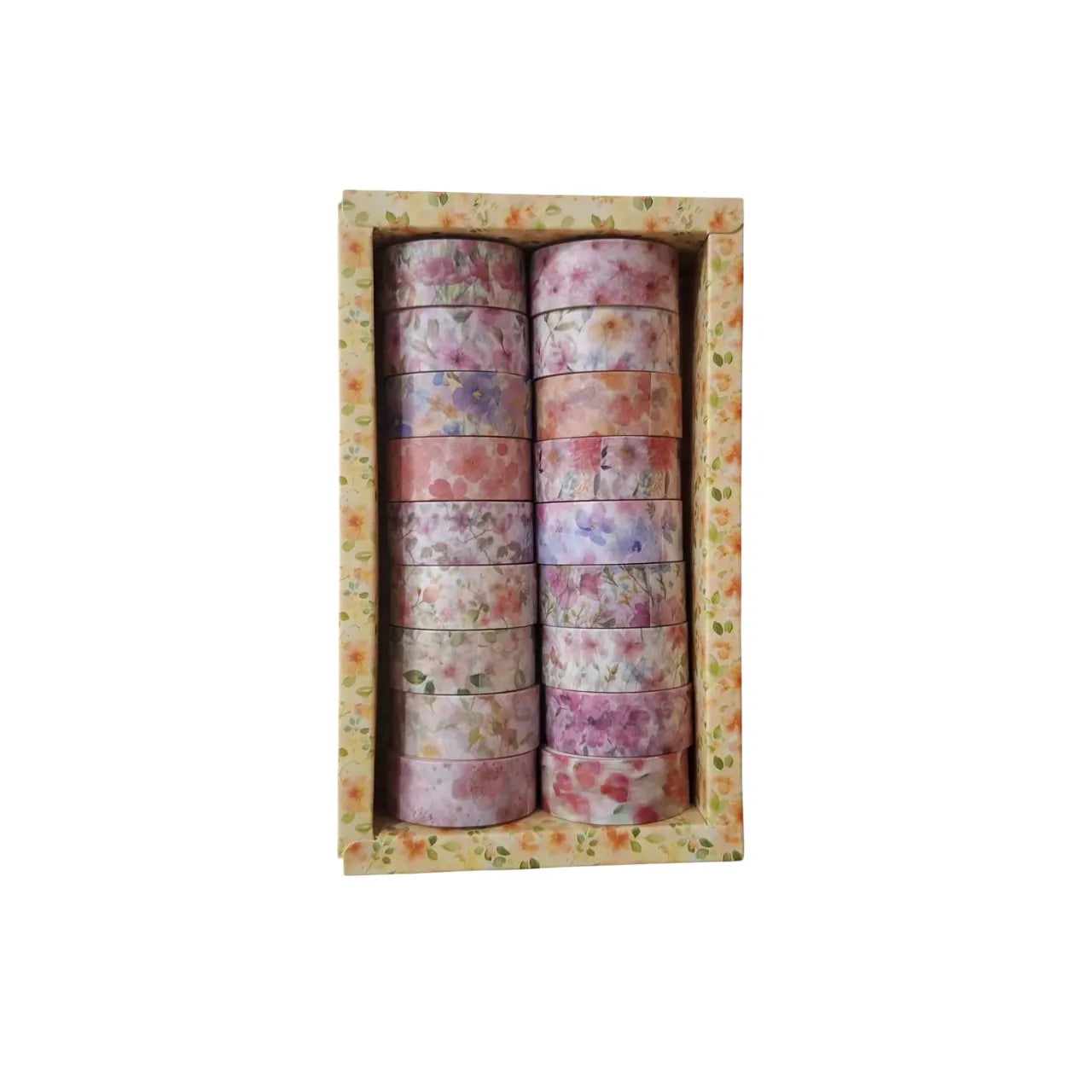 18 rolls decorative masking washi tape set for DIY crafts, scrapbooking, and art projects