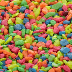 Rainbow Mix Aquarium Fish Tank Gravel - 400 Gram Pack