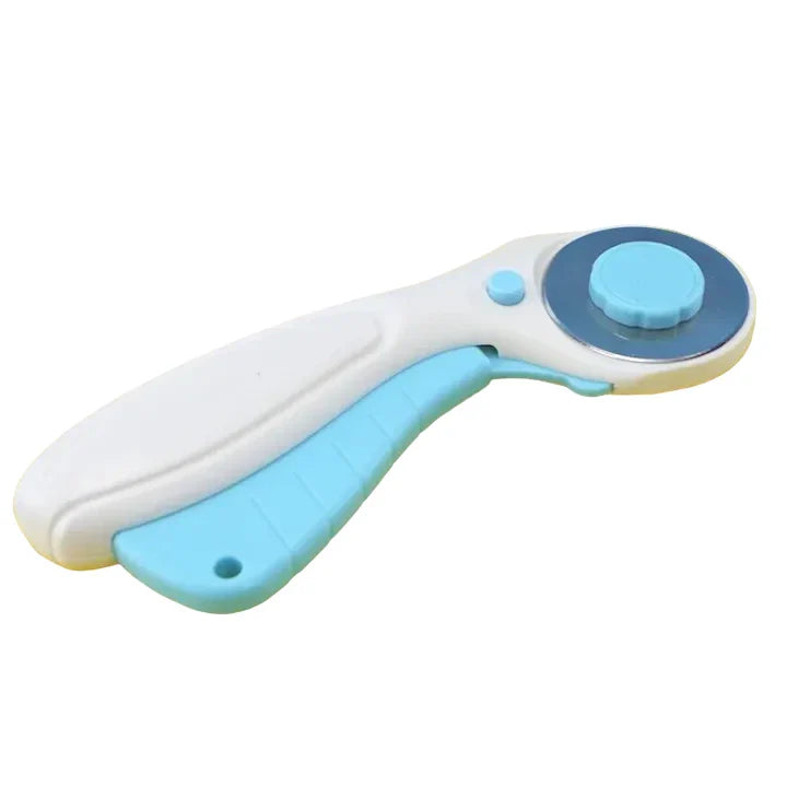 Rotary cutter leather cutting tool fabric cutter with sharp circular blade for sewing and crafts
