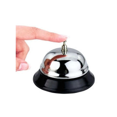Stainless steel call bell for desk, counter, or service use