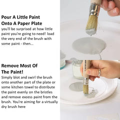 Keep Smiling Stencil Brushes Pack of 3