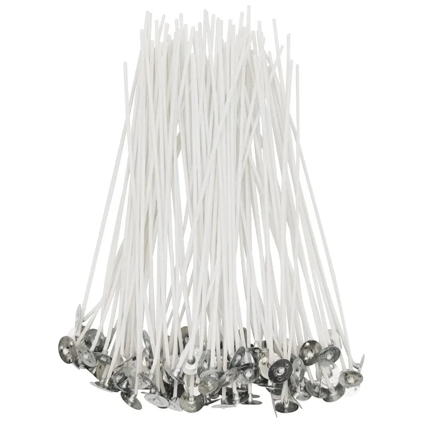 8-inch pre-waxed cotton candle wicks for DIY candle making